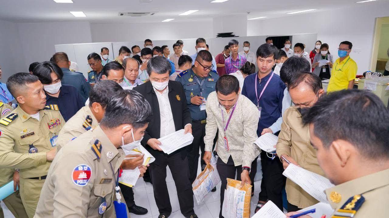 Tòa án Phnom Penh đã bàn giao hơn 5 tấn ma túy để thiêu hủy!